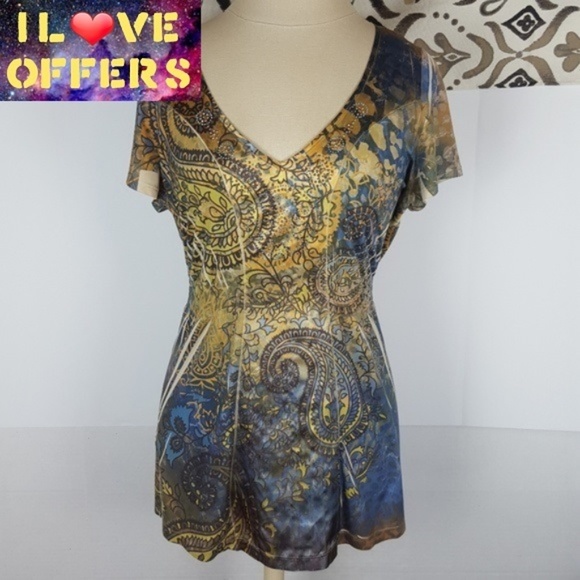 Apt. 9 Tops - 🔥 APT.9 Womens Large Sublimation Blouse